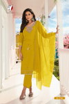 B 2746 By Af Dola Silk Handwork Readymade Suits Exporters In India
